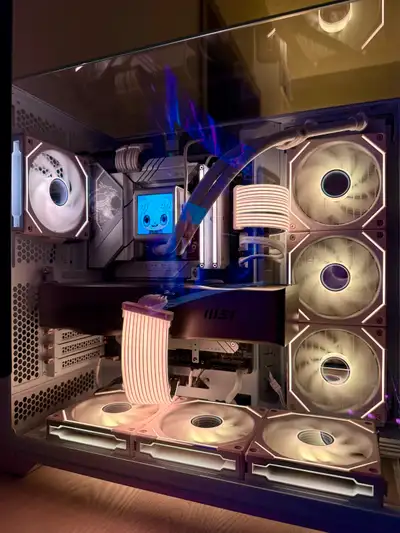 White Build PC - Top-Tier Specs & Aesthetic - Flawless Condition, View more