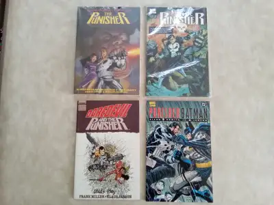 Set of 4 Punisher books, View more