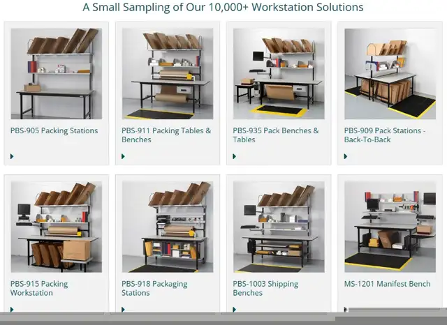 WORKSTATIONS, PACKAGING STATIONS, WORKBENCHES, SHIPPING STATIONS in Tool Storage & Benches in Oakville / Halton Region - Image 11