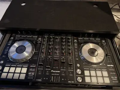 Pioneer DDJ-SX with Odessey case, View more
