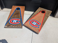 Montreal Canadiens Professionally Made Corn Hole Boards
