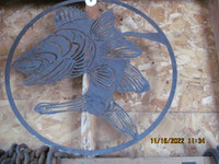 Metal Hanging Fish