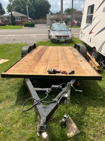 flat cargo trailer , View more