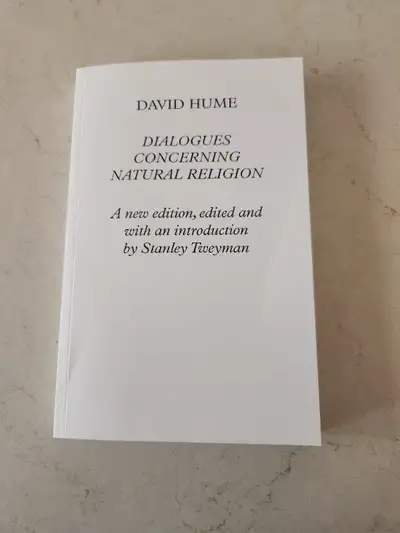 Dialogues concerning natural religion textbook from york University