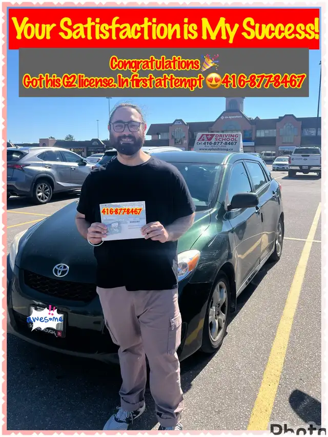 Driving Lesson Driving Instructor Driving school 4168778467 in Classes & Lessons in Oshawa / Durham Region - Image 3