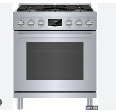 *NEW* BOSCH INDUSTRIAL 30 INCH DUAL FUEL RANGE, View more