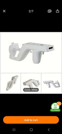 Nintendo wii gun