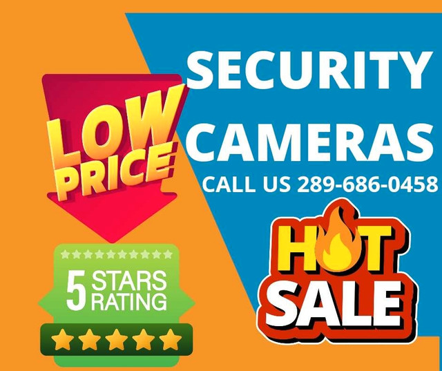 SECURITY CAMERAS NIAGARA AND MORE in Phone, Network, Cable & Home-wiring in St. Catharines