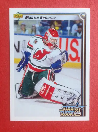 Upper Deck 1992/93 Star Rookie ~ Martin Brodeur ~RC, View more