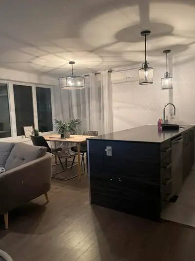 appartement 5 1/2 , 3 chambre