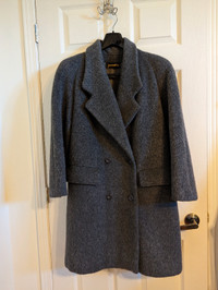 Manteau vintage en Alpaga