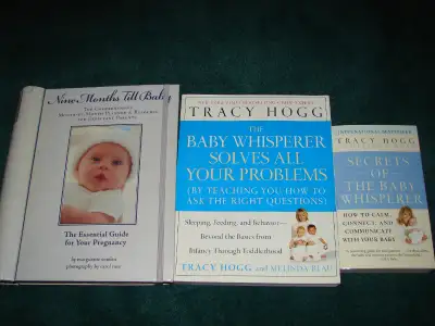 Must reads if a baby is in the near future...amazing books with loads of helpful info and guidance f...