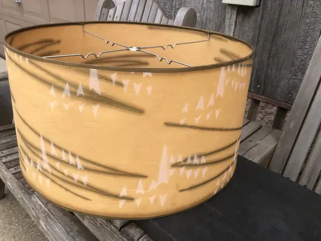 Vintage antique MCM Lamp Light Shade Retro Decor  in Indoor Lighting & Fans in Oakville / Halton Region - Image 3