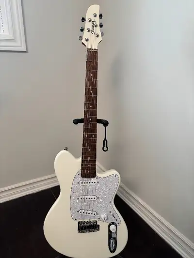 Ibanez ICHI00VWH Ichika Signature Electric Guitar Vintage White Plus a New Gig bag Condition: Like N...