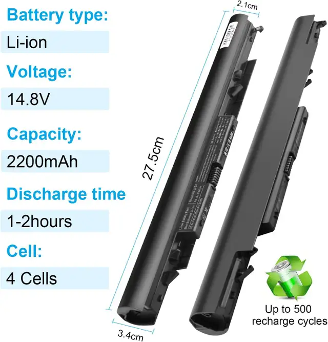 Battery JC03 JC04 Laptop Battery Replacement for HP in Laptop Accessories in City of Toronto - Image 5