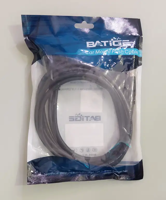 BATIGE Dual Ports Square USB 3.0 Panel Flush Mount Extension Cab in ATV Parts, Trailers & Accessories in City of Toronto - Image 4