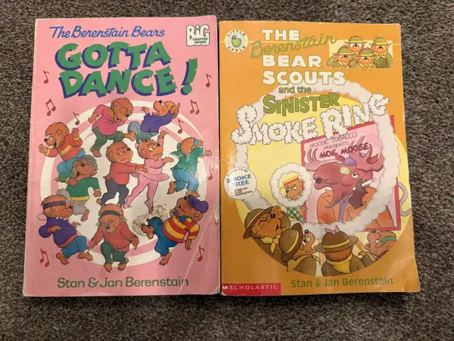 2 Berenstain bears chapter books