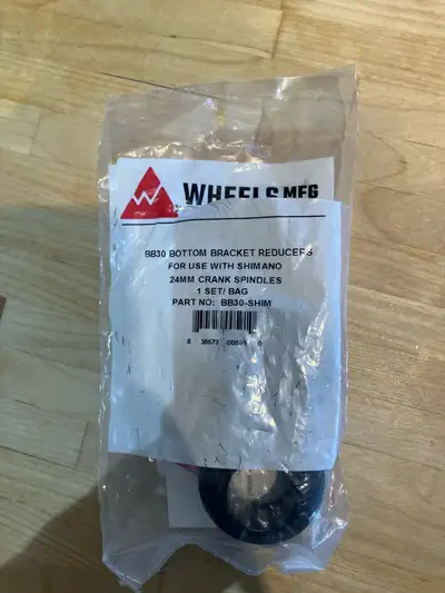 Wheels Manufacturing BB30 Adapter for 24mm Spindle, View more