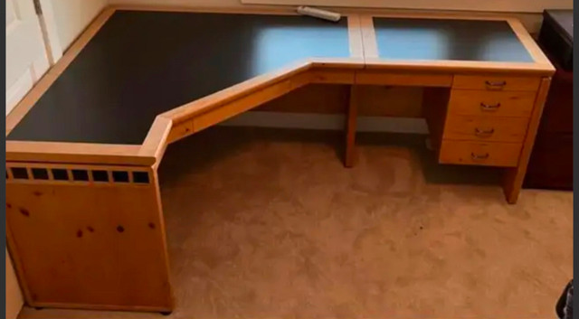 Awesome Custom Crafted Executive Office desk in Desks in Delta/Surrey/Langley