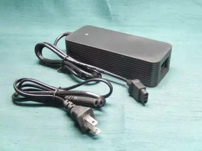 53.5V 2A 48V Lithium E-Bike Scooter Battery Charger 3-Pin Tested, View more