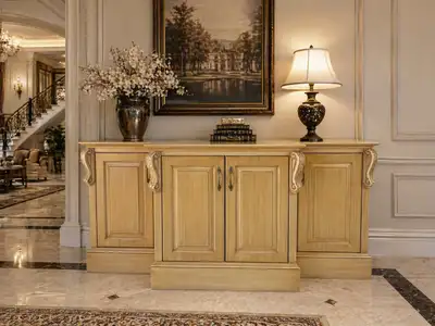 Free Delivery! Vintage Classic Solid Wood Sideboard / Buffet – A, View more