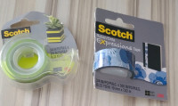 Scotch Expressions Tape C214 Green and blue 3/4" x 300" job lot.