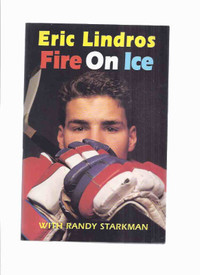 Eric Lindros: Fire on Ice  Signed AutoBiography NHL Hockey