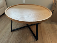 Barely Used - Wood & Metal Coffee Table