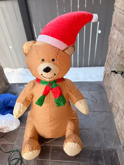 Inflatables Christmas Blow up BEAR, View more