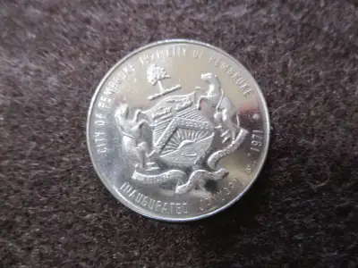 Médaille (Medal) Cour City of Pembroke 1971