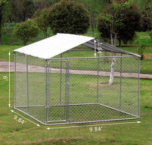 NEW 10X10X6 FT DOG KENNEL DOG RUN CAGE 513DC in Accessories in Regina - Image 2