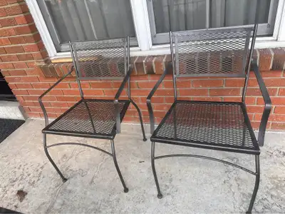 Wrought Iron Patio Chair, View more