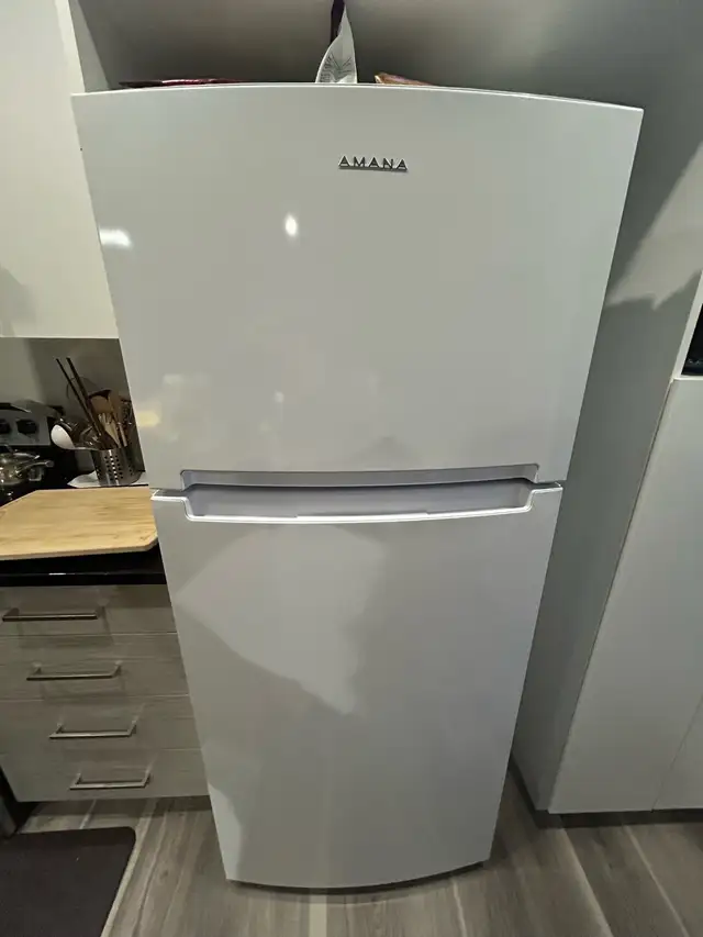 Amana 16.4 cu.ft Top Freezer Refrigerator - white in Refrigerators in Sherbrooke - Image 5