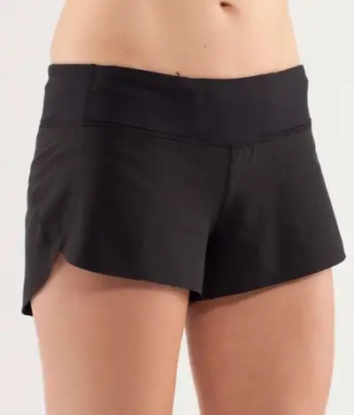 LULULEMON RUN : SPEED SHORT * NAKED SEAM SIZE 4, View more