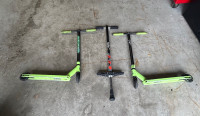 2scooters and 1 pogo stick $20.00 each 