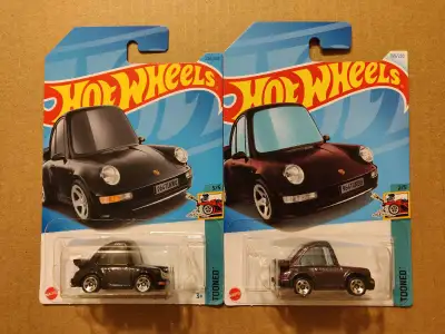 New Hot Wheels mainline Tooned Porsche 911 Turbo 3.6 (964) 1/64 diecast car Metalfake Dark Purple $5...