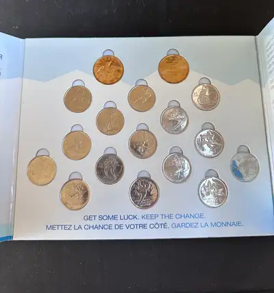 Vancouver 2010 Olympic circulation coin full set, View more