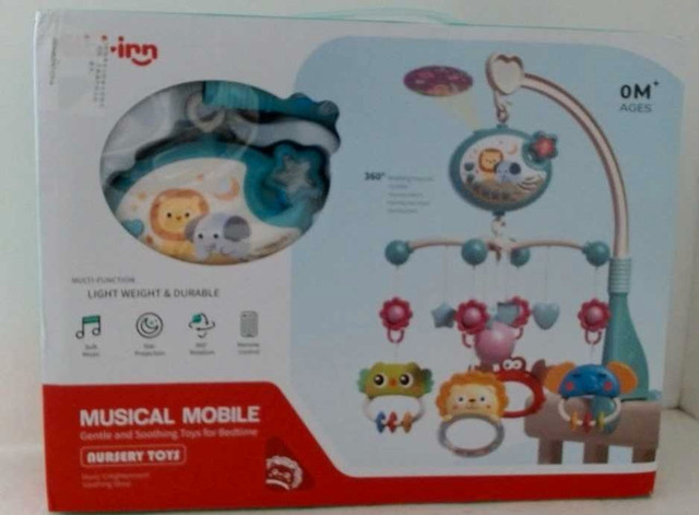 Baby Crib Musical Mobile - New in box  in Cribs in Mississauga / Peel Region