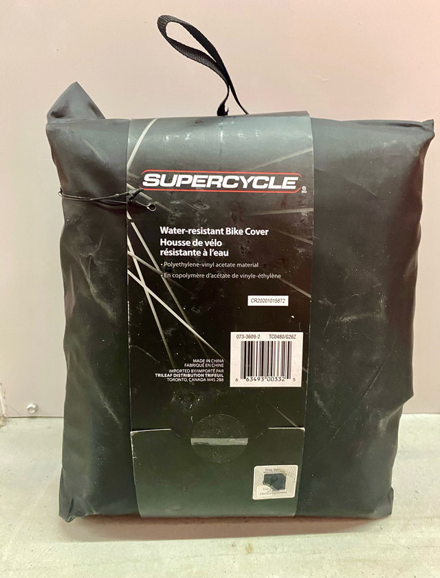 Brand New Supercycle All-Weather Bike Cover w/ Storage Bag  in Clothing, Shoes & Accessories in Mississauga / Peel Region - Image 2