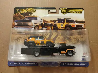 New Hot Wheels Team Transport Toyota FJ Cruiser 1:64 diecast car, View more