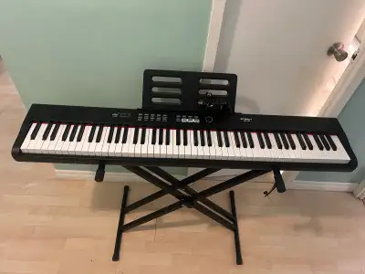 STRICH 88-Key Digital Piano & Stand, View more