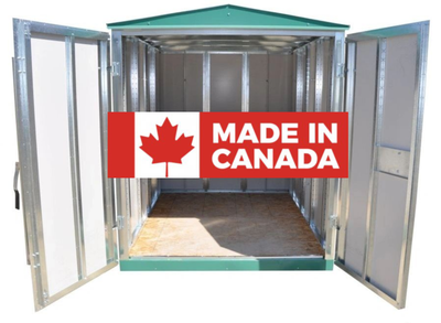 KWIK-STOR STORAGE CONTAINERS. WEATHERPROOF & SECURE STORAGE SHED, View more