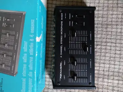 Realistic stereo mixer, View more