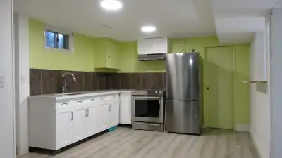 Welcome to this comfortable and well-maintained 2-bedroom basement apartment with separate entrance,...