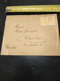 1926 postal cover mailed from Vienna to Munich