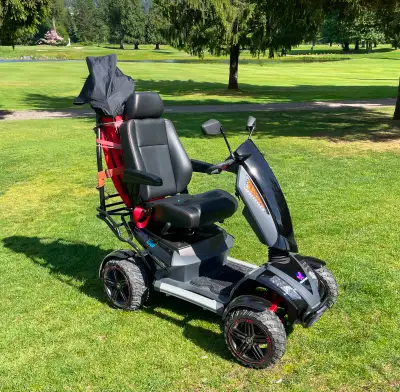 Used only twice. Comes with 2 sets of front tires (Road and Snow) Comes with HPN0240WB charger: Inpu...