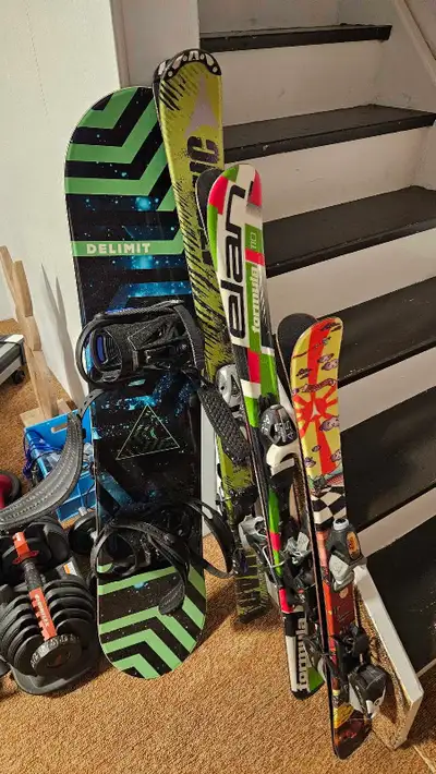 Kids Skis and Snowboard, View more
