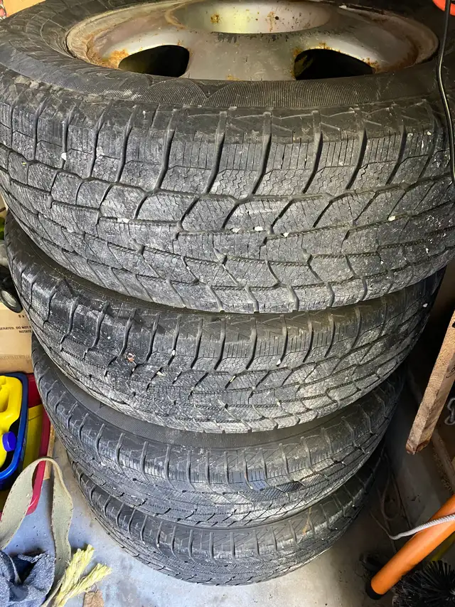 Winter Tires and Rims  225/ 65/ R17 in Tires & Rims in Peterborough - Image 4