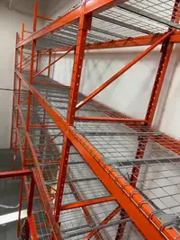 Wire mesh decking for pallet racking in stock ready to pick up