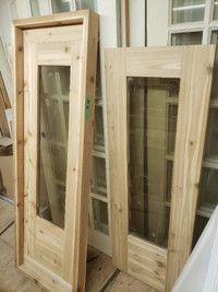 Sauna doors and windows brand new